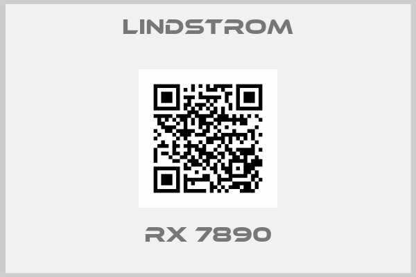 LINDSTROM-RX 7890
