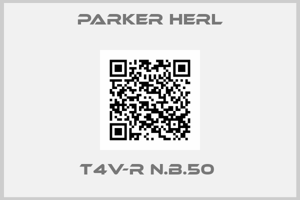 Parker Herl-T4V-R N.B.50 