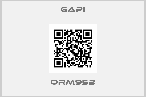Gapi-ORM952