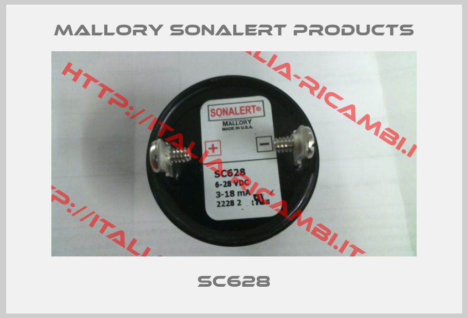 Mallory Sonalert Products-SC628