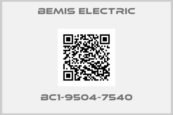 BEMIS ELECTRIC-BC1-9504-7540