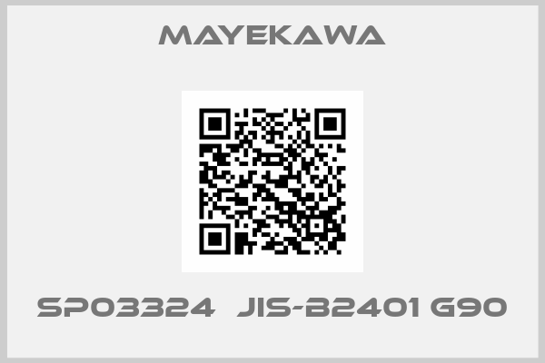 Mayekawa-SP03324  JIS-B2401 G90