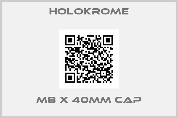 Holokrome-M8 X 40mm cap