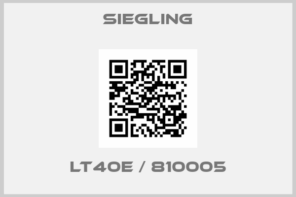 Siegling-LT40E / 810005