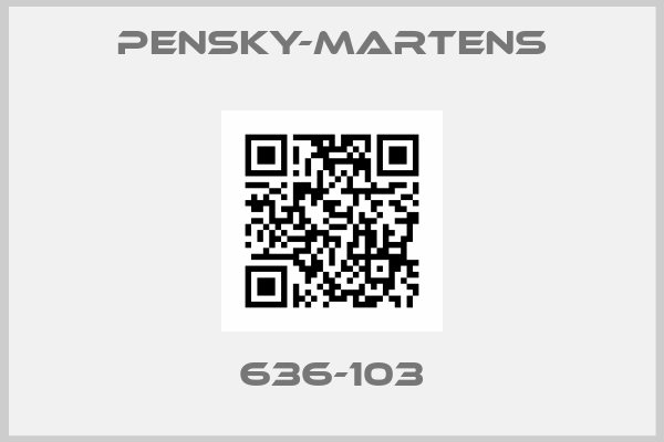 Pensky-Martens-636-103