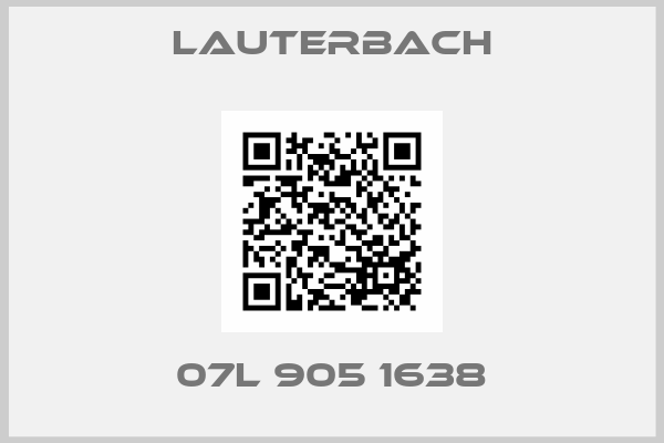 Lauterbach- 07L 905 1638