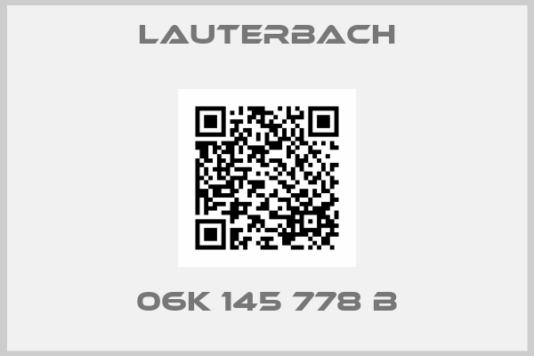 Lauterbach-06K 145 778 B