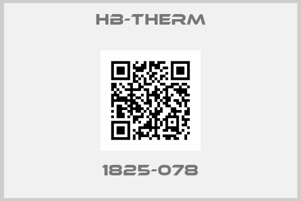 HB-THERM-1825-078