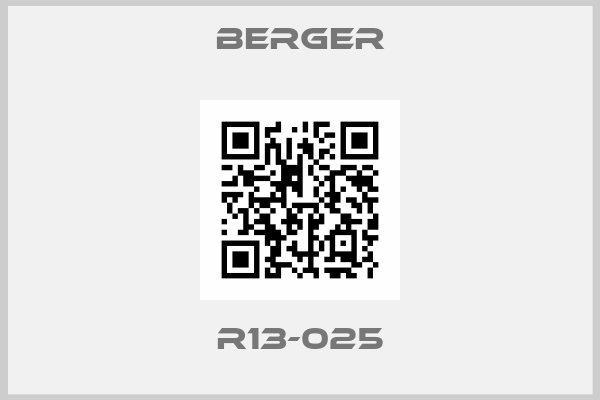 Berger-R13-025