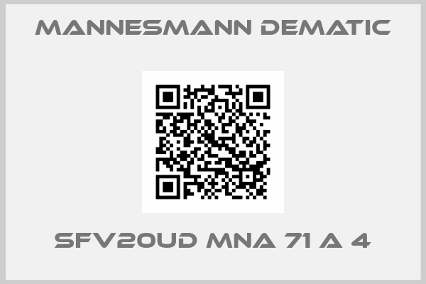 Mannesmann Dematic-SFV20UD MNA 71 A 4