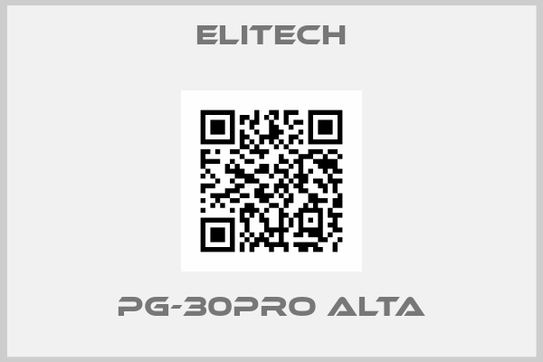 Elitech-PG-30Pro Alta