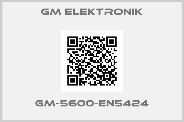 GM ELEKTRONIK-GM-5600-EN5424
