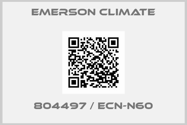 Emerson Climate-804497 / ECN-N60