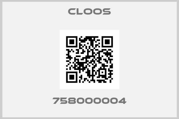 Cloos-758000004