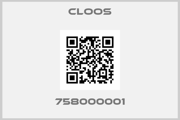 Cloos-758000001