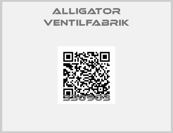 Alligator Ventilfabrik-330903