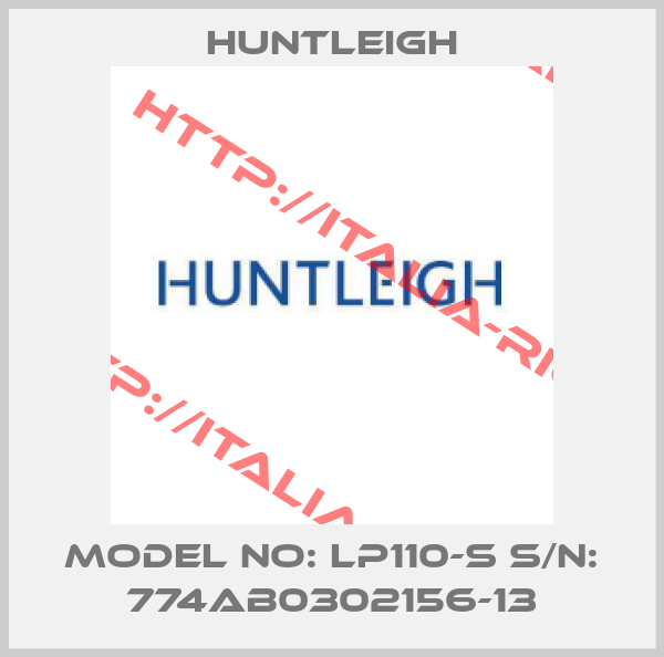 Huntleigh-Model No: LP110-S S/N: 774AB0302156-13