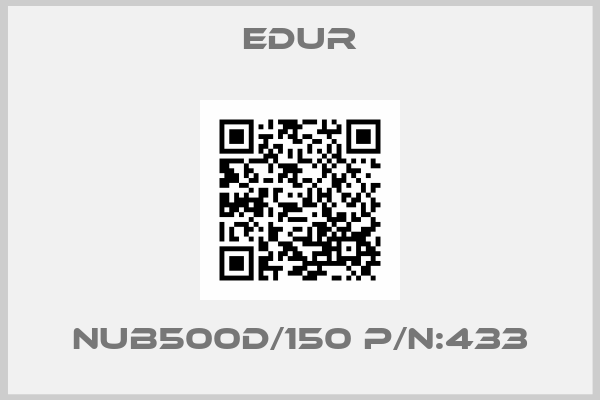 Edur-NUB500D/150 P/N:433