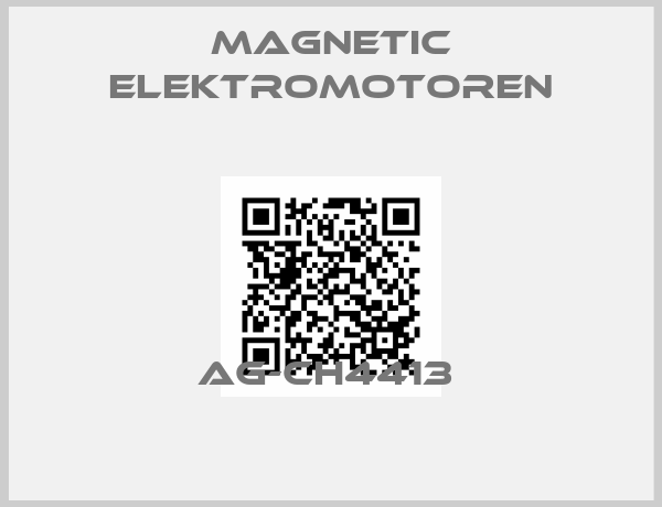 Magnetic Elektromotoren- AG-CH4413 