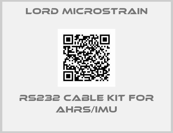 LORD MicroStrain-RS232 CABLE KIT FOR AHRS/IMU