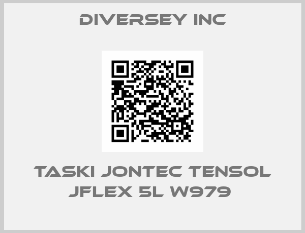 Diversey Inc-TASKI JONTEC TENSOL JFLEX 5L W979 