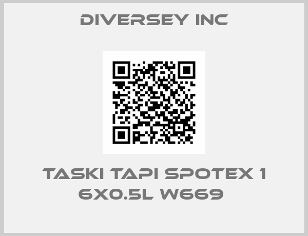 Diversey Inc-TASKI TAPI SPOTEX 1 6X0.5L W669 