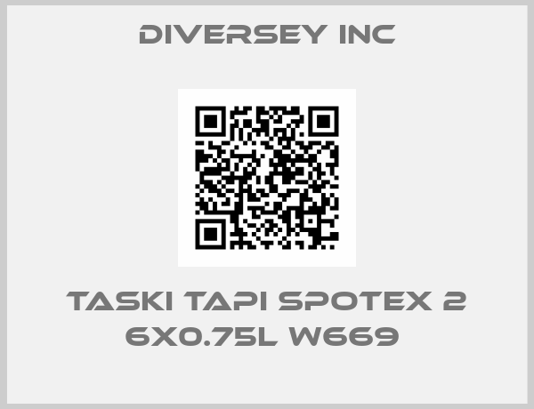 Diversey Inc-TASKI TAPI SPOTEX 2 6X0.75L W669 