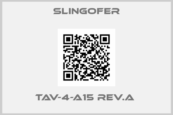 Slingofer-TAV-4-A15 REV.A 