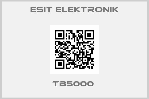 ESIT ELEKTRONIK-TB5000 