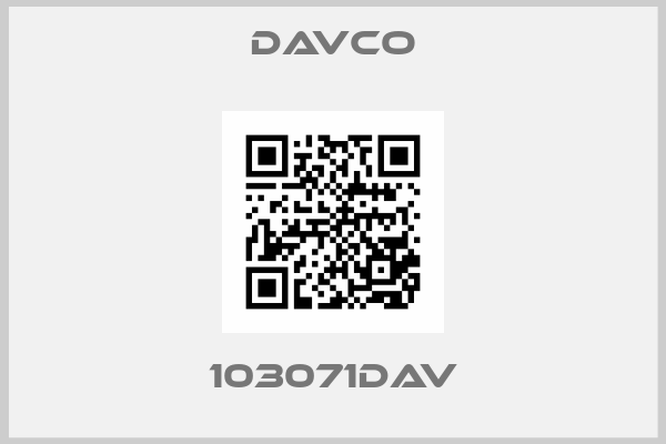 DAVCO-103071DAV