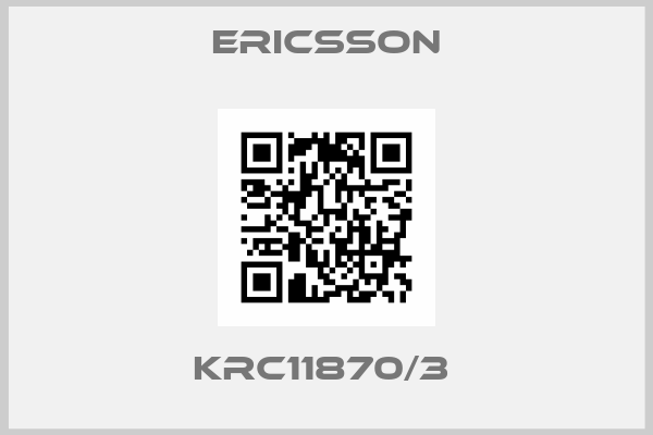 Ericsson-KRC11870/3 