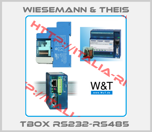 Wiesemann & Theis-Tbox RS232-RS485 