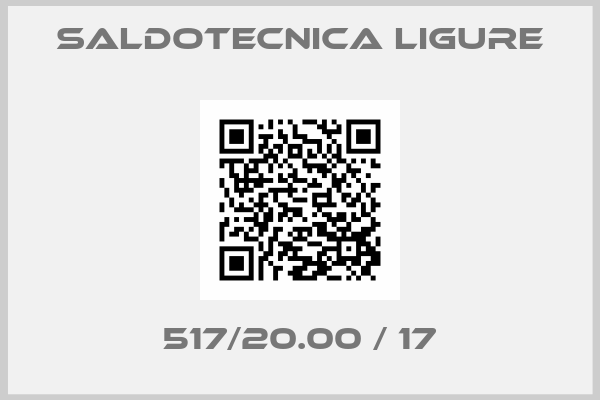 Saldotecnica Ligure-517/20.00 / 17