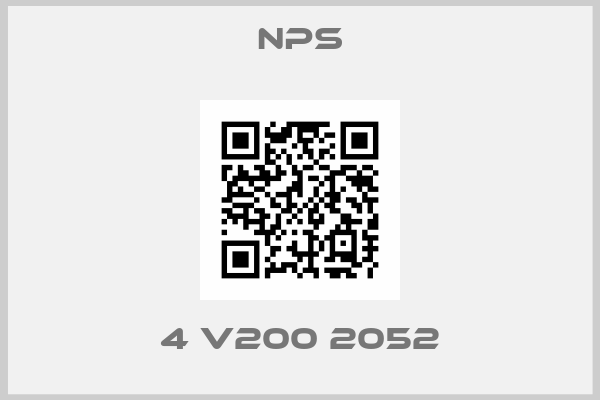 NPS-4 V200 2052