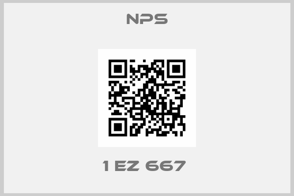 NPS-1 EZ 667 