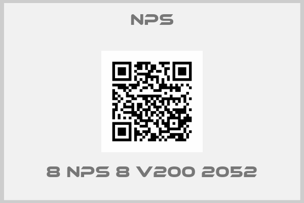NPS-8 NPS 8 V200 2052