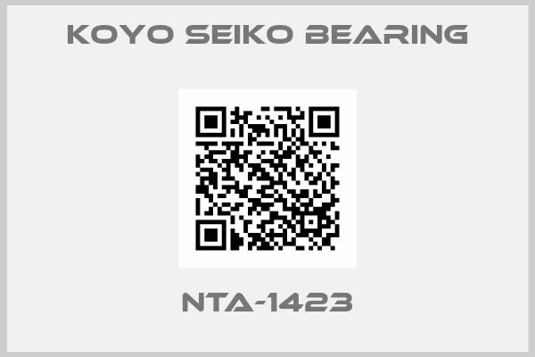 KOYO SEIKO BEARING-NTA-1423