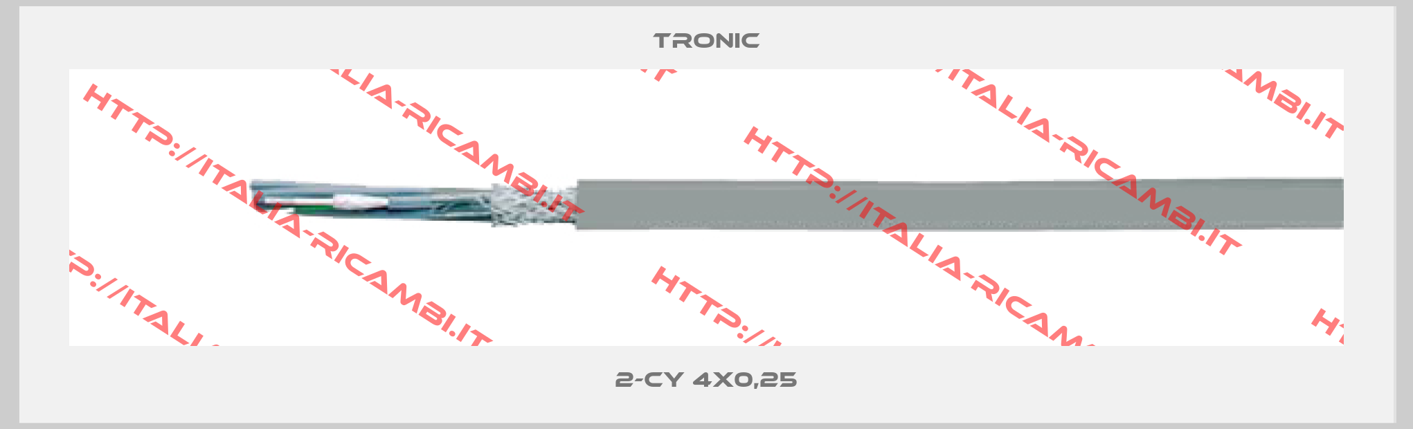 Tronic-2-CY 4x0,25