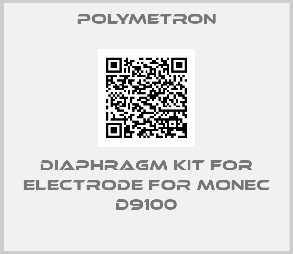 Polymetron-DIAPHRAGM KIT FOR ELECTRODE for monec d9100