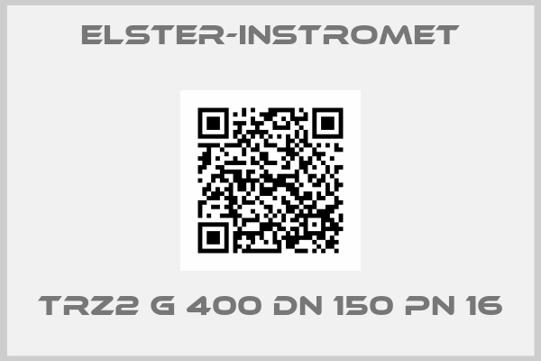 Elster-Instromet-TRZ2 G 400 DN 150 PN 16