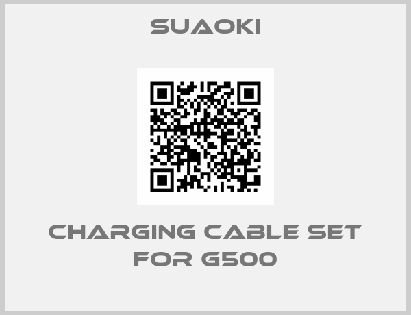 Suaoki-Charging cable set for G500