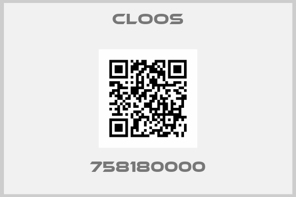 Cloos-758180000
