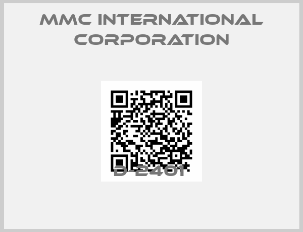 MMC International Corporation-D-2401 