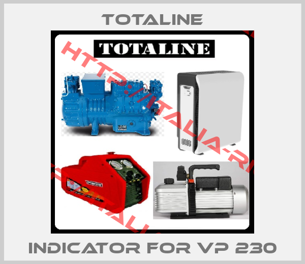 TOTALINE-indicator for VP 230