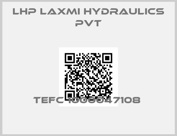 LHP Laxmi Hydraulics PVT-TEFC 1000047108 