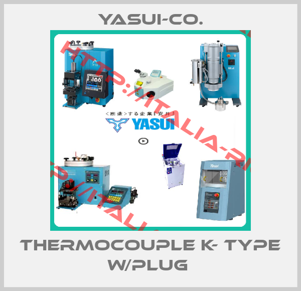 Yasui-Co.-THERMOCOUPLE K- TYPE W/PLUG 