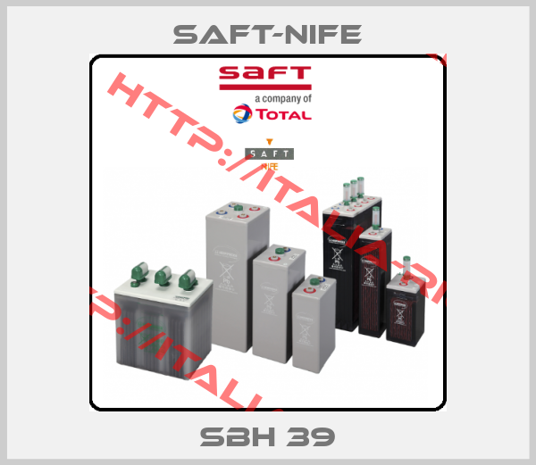 SAFT-NIFE-SBH 39