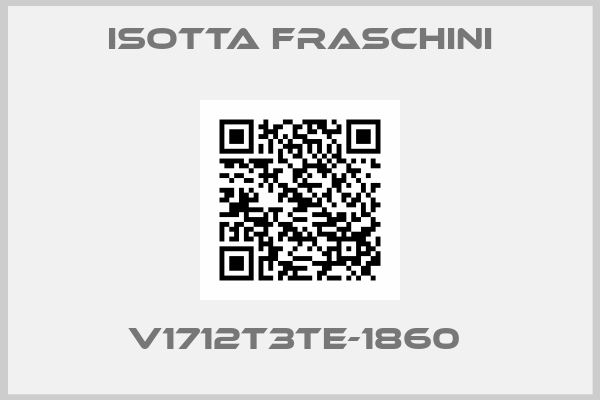 ISOTTA FRASCHINI- V1712T3TE-1860 