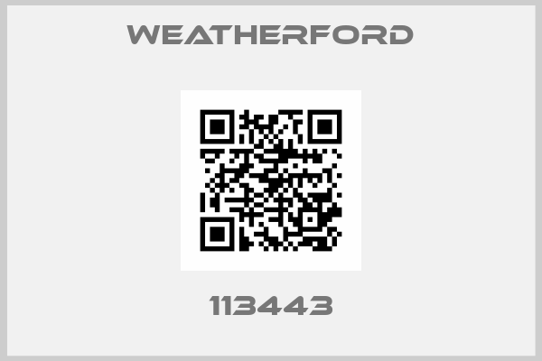 WEATHERFORD-113443
