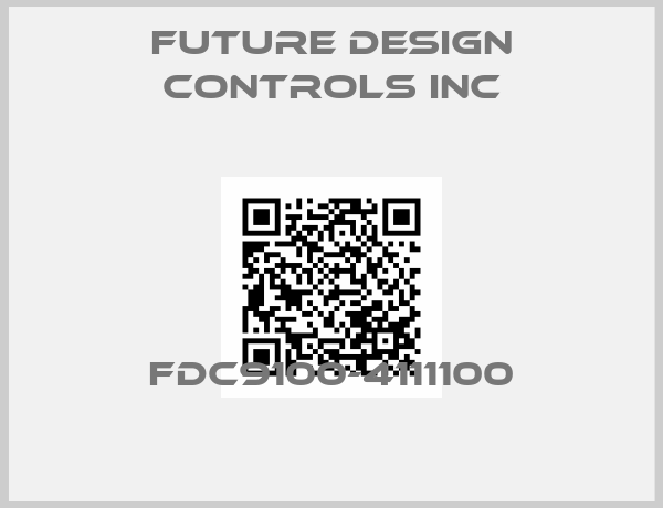 FUTURE DESIGN CONTROLS INC-FDC9100-4111100